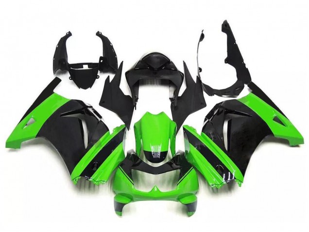 Kawasaki EX250 2008-2012 - Grün Schwarz Kawasaki EX250 2008-2012 - Grün Schwarz