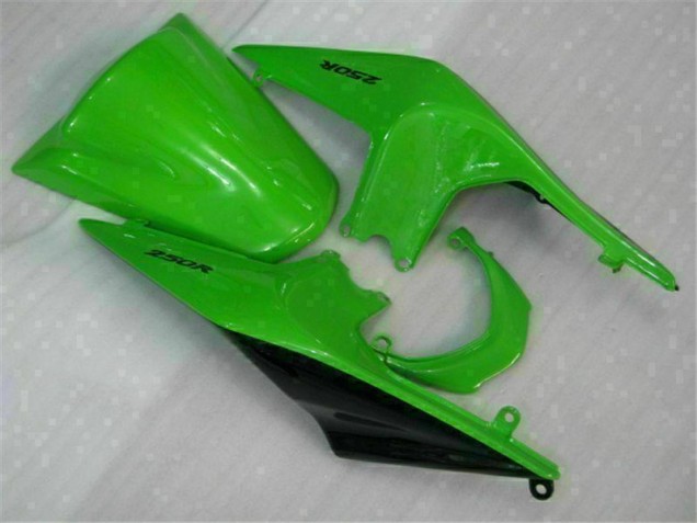Kawasaki EX250 2008-2012 - Grün Schwarzer Ninja Kawasaki EX250 2008-2012 - Grün Schwarzer Ninja