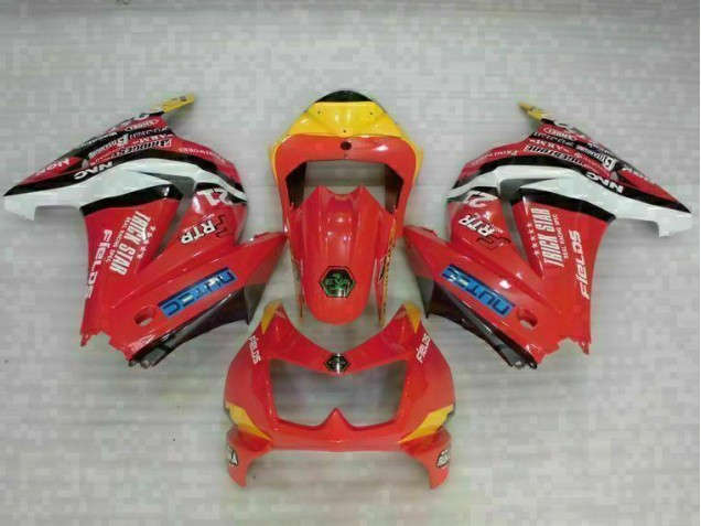 Kawasaki EX250 2008-2012 - Rot Gelb Kawasaki EX250 2008-2012 - Rot Gelb