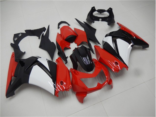 Kawasaki EX250 2008-2012 - Rot Schwarz Weiß Kawasaki EX250 2008-2012 - Rot Schwarz Weiß