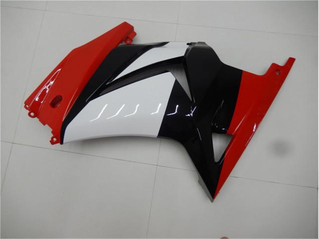 Kawasaki EX250 2008-2012 - Rot Schwarz Weiß Kawasaki EX250 2008-2012 - Rot Schwarz Weiß