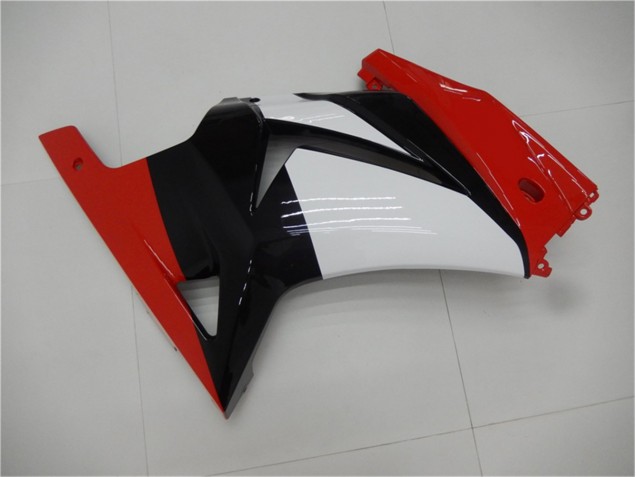 Kawasaki EX250 2008-2012 - Rot Schwarz Weiß Kawasaki EX250 2008-2012 - Rot Schwarz Weiß