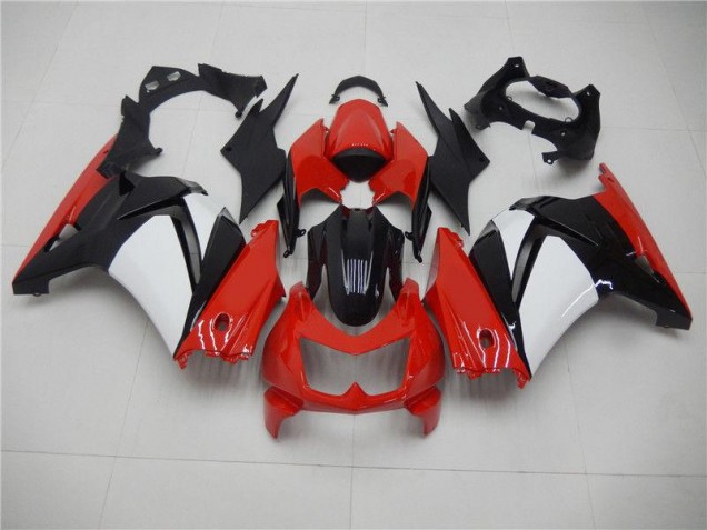 Kawasaki EX250 2008-2012 - Rot Schwarz Weiß Kawasaki EX250 2008-2012 - Rot Schwarz Weiß