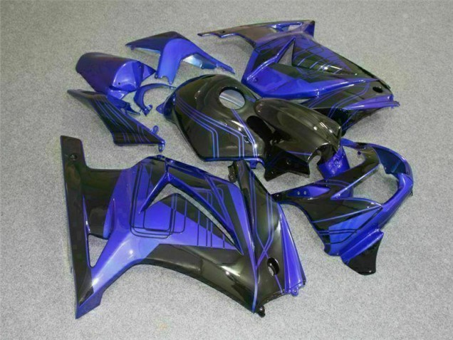 Kawasaki EX250 2008-2012 - Schwarz Blau Kawasaki EX250 2008-2012 - Schwarz Blau