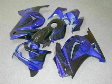 Kawasaki EX250 2008-2012 - Schwarz Blau