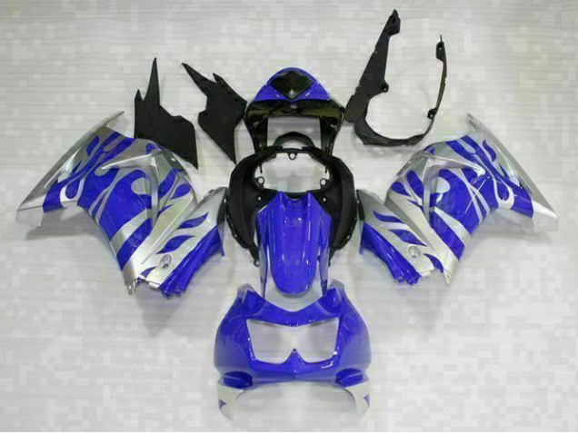 Kawasaki EX250 2008-2012 - Schwarz Blau Kawasaki EX250 2008-2012 - Schwarz Blau