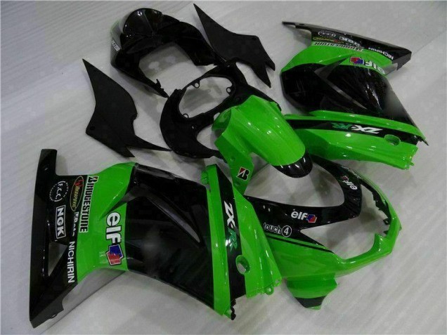 Kawasaki EX250 2008-2012 - Schwarz Grün Kawasaki EX250 2008-2012 - Schwarz Grün