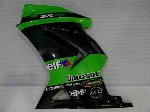 Kawasaki EX250 2008-2012 - Schwarz Grün Kawasaki EX250 2008-2012 - Schwarz Grün