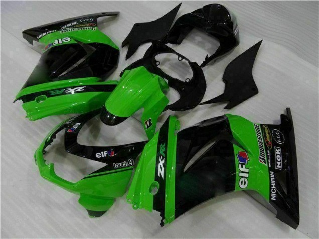 Kawasaki EX250 2008-2012 - Schwarz Grün Kawasaki EX250 2008-2012 - Schwarz Grün