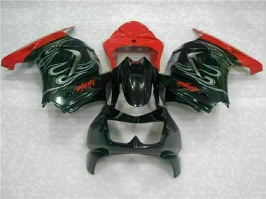 Kawasaki EX250 2008-2012 - Schwarzer Roter Ninja