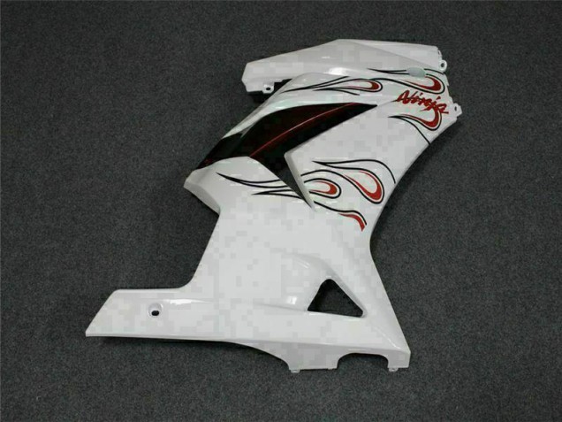 Kawasaki EX250 2008-2012 - Weiß Rot Kawasaki EX250 2008-2012 - Weiß Rot