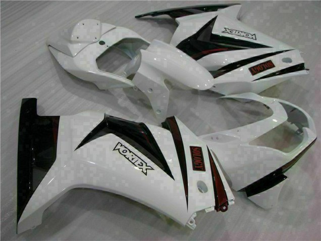 Kawasaki EX250 2008-2012 - Weiß Schwarz Kawasaki EX250 2008-2012 - Weiß Schwarz
