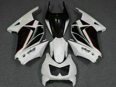 Kawasaki EX250 2008-2012 - Weiß Schwarz Ninja
