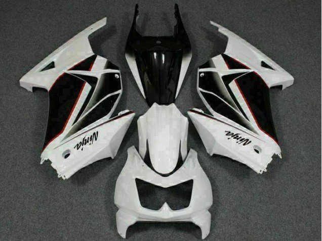 Kawasaki EX250 2008-2012 - Weiß Schwarz Ninja Kawasaki EX250 2008-2012 - Weiß Schwarz Ninja