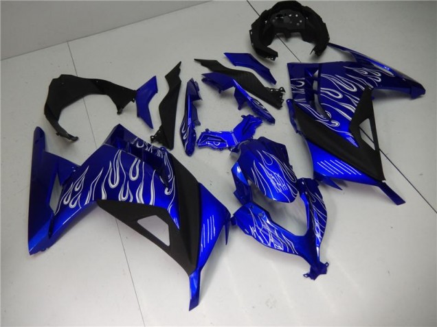 Kawasaki EX300 2013-2016 - Blau Weiß Schwarz Kawasaki EX300 2013-2016 - Blau Weiß Schwarz