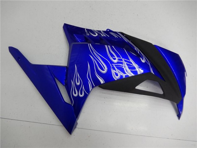 Kawasaki EX300 2013-2016 - Blau Weiß Schwarz Kawasaki EX300 2013-2016 - Blau Weiß Schwarz