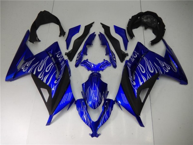 Kawasaki EX300 2013-2016 - Blau Weiß Schwarz Kawasaki EX300 2013-2016 - Blau Weiß Schwarz
