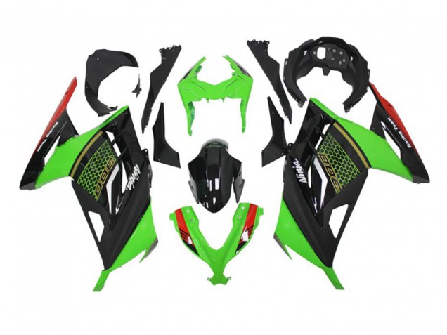 Kawasaki EX300 2013-2016 - Grün Schwarz Kawasaki EX300 2013-2016 - Grün Schwarz