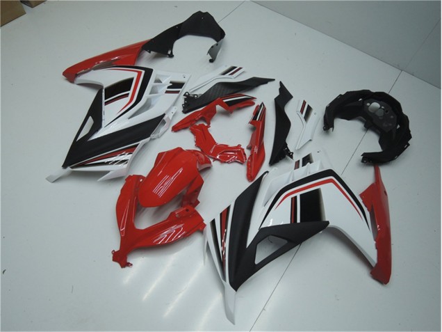Kawasaki EX300 2013-2016 - Rot Weiß Schwarz Kawasaki EX300 2013-2016 - Rot Weiß Schwarz