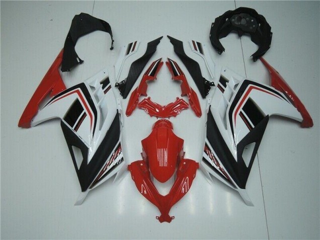 Kawasaki EX300 2013-2016 - Rot Weiß Schwarz Kawasaki EX300 2013-2016 - Rot Weiß Schwarz