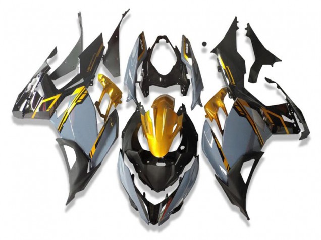 Kawasaki EX400 2018-2023 - Grau Schwarz Kawasaki EX400 2018-2023 - Grau Schwarz