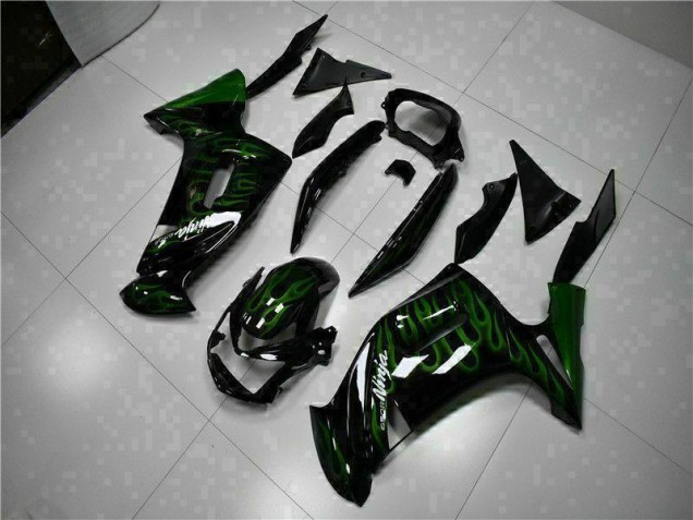 Kawasaki EX650 2006-2008 - Grüne Flamme Kawasaki EX650 2006-2008 - Grüne Flamme