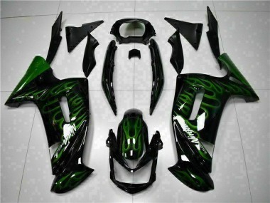 Kawasaki EX650 2006-2008 - Grüne Flamme