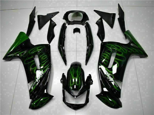 Kawasaki EX650 2006-2008 - Grüne Flamme Kawasaki EX650 2006-2008 - Grüne Flamme