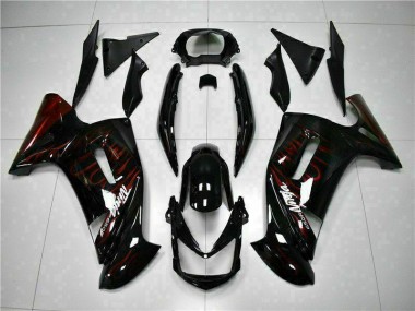 Kawasaki EX650 2006-2008 - Rot Flamme