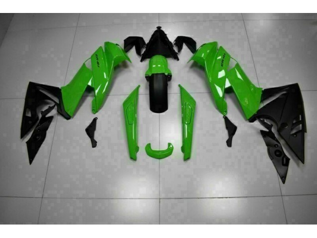 Kawasaki EX650 2009-2011 - Grün Schwarz Kawasaki EX650 2009-2011 - Grün Schwarz