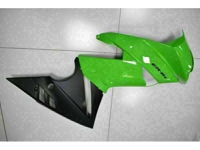 Kawasaki EX650 2009-2011 - Grün Schwarz Kawasaki EX650 2009-2011 - Grün Schwarz