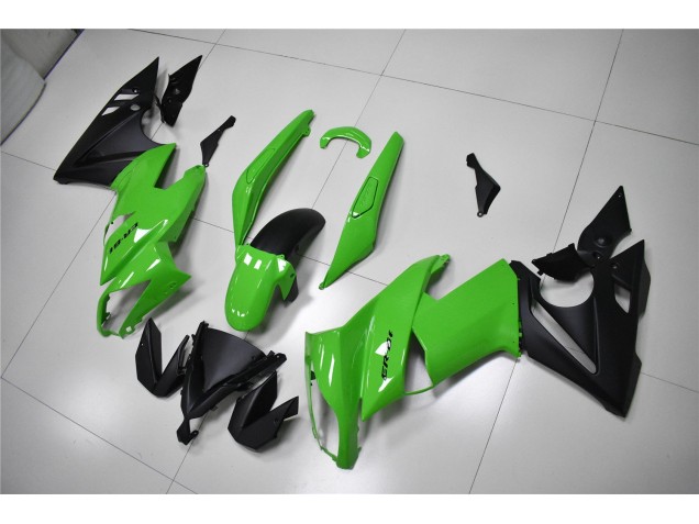 Kawasaki EX650 2009-2011 - Grün Schwarz Kawasaki EX650 2009-2011 - Grün Schwarz