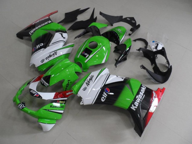 Kawasaki ZX 250R 2008-2012 - Grün Weiß Schwarz Kawasaki ZX 250R 2008-2012 - Grün Weiß Schwarz