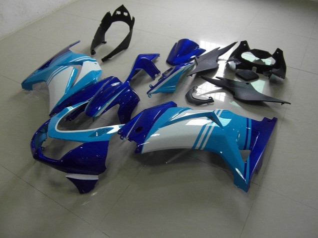 Kawasaki ZX 250R 2008-2012 - Hell und Dunkelblau Kawasaki ZX 250R 2008-2012 - Hell und Dunkelblau