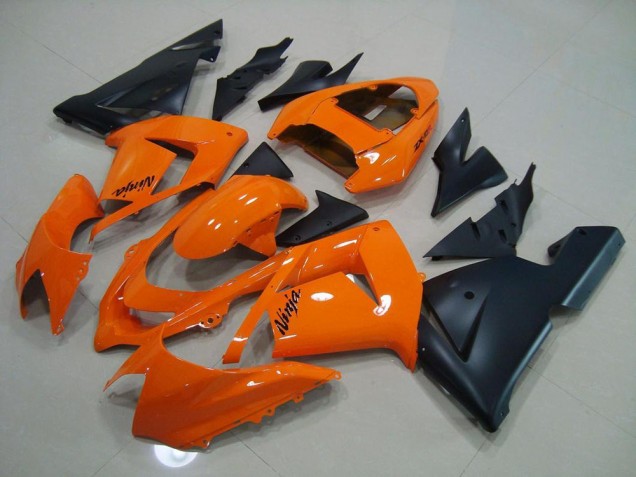 Kawasaki ZX10R 2003-2005 - Orange Matt Schwarz Kawasaki ZX10R 2003-2005 - Orange Matt Schwarz