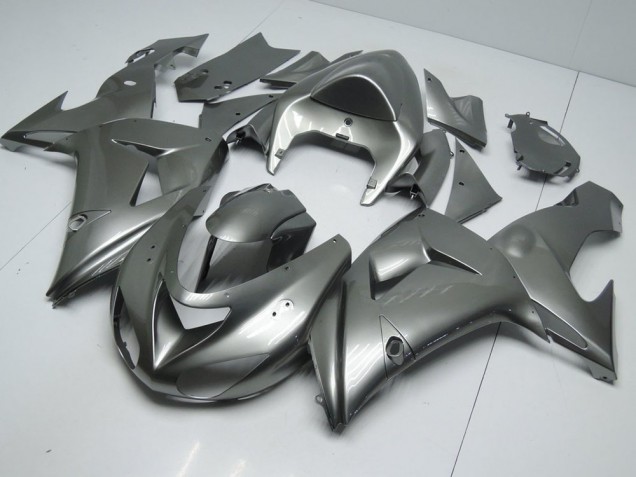 Kawasaki ZX10R 2006-2007 - Glänzend Grau
