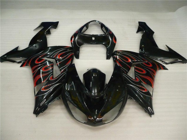 Kawasaki ZX10R 2006-2007 - Schwarz Grau Rot Kawasaki ZX10R 2006-2007 - Schwarz Grau Rot