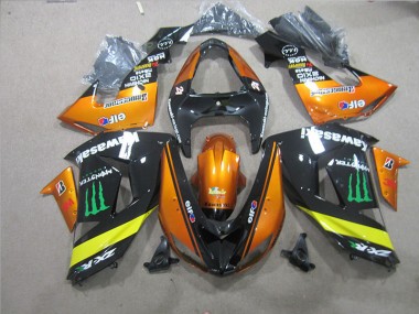 Kawasaki ZX10R 2006-2007 - Schwarz Orange Monster