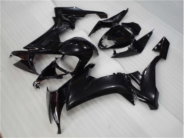 Kawasaki ZX10R 2008-2010 - Glänzend Schwarz Kawasaki ZX10R 2008-2010 - Glänzend Schwarz