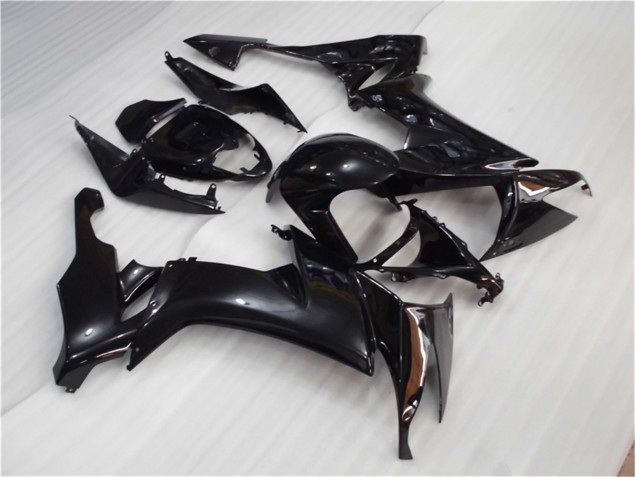 Kawasaki ZX10R 2008-2010 - Glänzend Schwarz Kawasaki ZX10R 2008-2010 - Glänzend Schwarz
