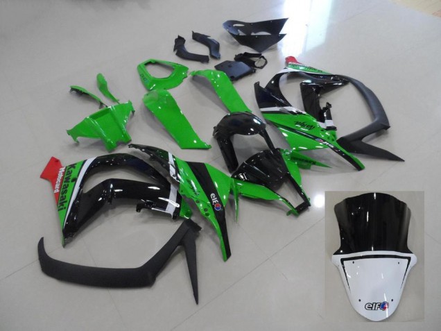 Kawasaki ZX10R 2011-2015 - Grün und Schwarz Kawasaki ZX10R 2011-2015 - Grün und Schwarz
