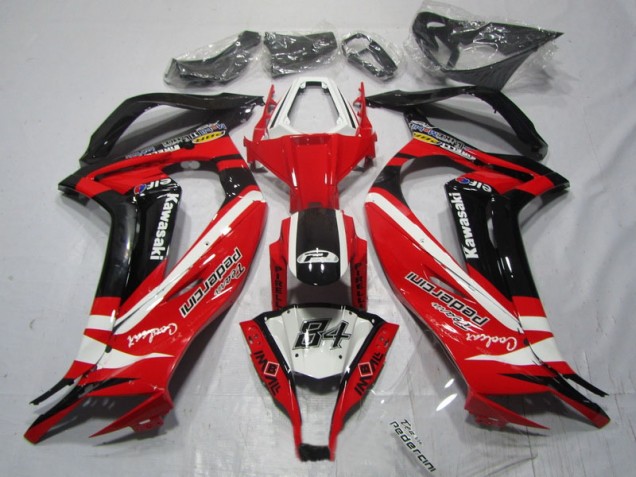 Kawasaki ZX10R 2011-2015 - Schwarz Rot 84 Kawasaki ZX10R 2011-2015 - Schwarz Rot 84