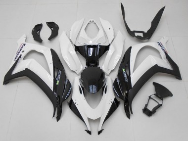Kawasaki ZX10R 2016-2019 - Weiß Schwarz