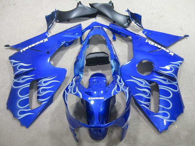 Kawasaki ZX12R 2000-2001 - Blau Weiße Flamme Kawasaki ZX12R 2000-2001 - Blau Weiße Flamme