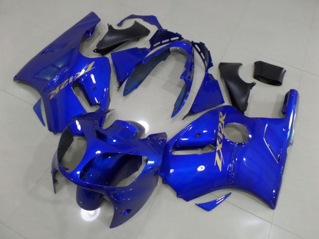 Kawasaki ZX12R 2000-2001 - Blau mit goldenem Aufkleber Kawasaki ZX12R 2000-2001 - Blau mit goldenem Aufkleber