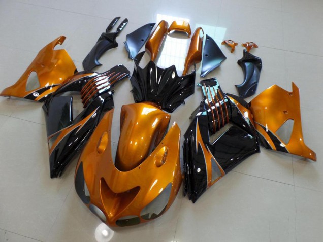 Kawasaki ZX14R ZZR 1400 2006-2011 - Braun und Schwarz, kein Aufkleber Kawasaki ZX14R ZZR 1400 2006-2011 - Braun und Schwarz, kein Aufkleber