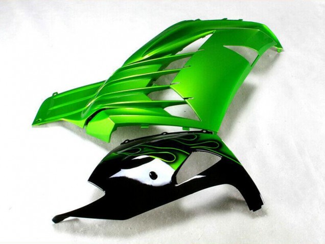 Kawasaki ZX14R ZZR 1400 2012-2021 - Grün Schwarz