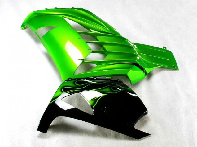 Kawasaki ZX14R ZZR 1400 2012-2021 - Grün Schwarz