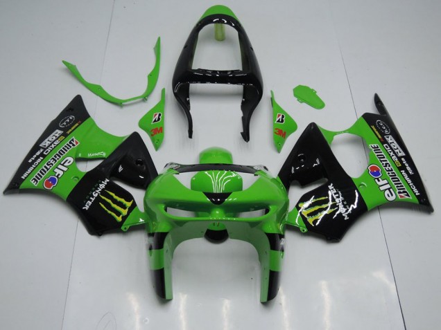 Kawasaki ZX6R 1998-1999 - Grünes Monster Kawasaki ZX6R 1998-1999 - Grünes Monster