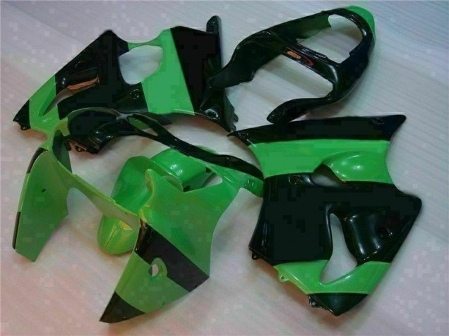 Kawasaki ZX6R 2000-2002 - Grün Schwarz Kawasaki ZX6R 2000-2002 - Grün Schwarz